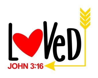 John 3 16 Svg Etsy