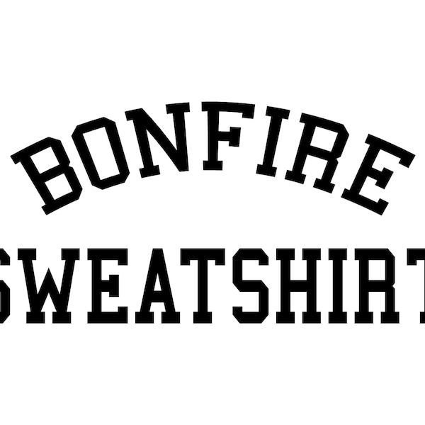 Bonfire Sweatshirt - SVG, PNG Digital Download