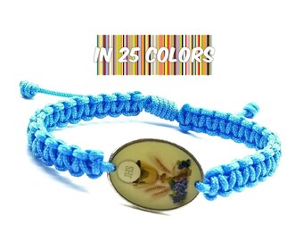 Katholieke armband voor kinderen, eerste communie geschenk meisje jongens, eerste communie armband, kleindochter cadeau armband, kleinzoon communie cadeau