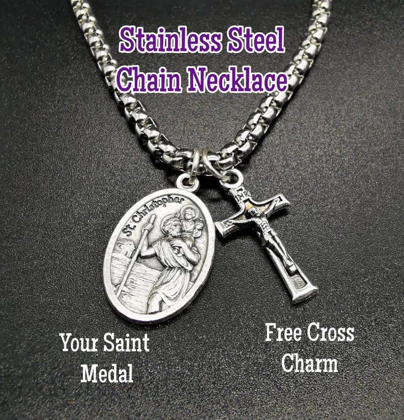 WHOLESALE 1 5 10 25 Holy Spirit Art Dove Charm Medal Pendant Catholic Medals Lot, Catholic DIY Jewelry Bulk 1 CHAIN NECKLACE