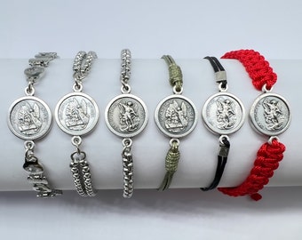 Catholic Saint Bracelet, Religious Gift For Men Women Adults Kids Teens, St Jude Michael Christopher, Patron Saint, Choose Your Saint