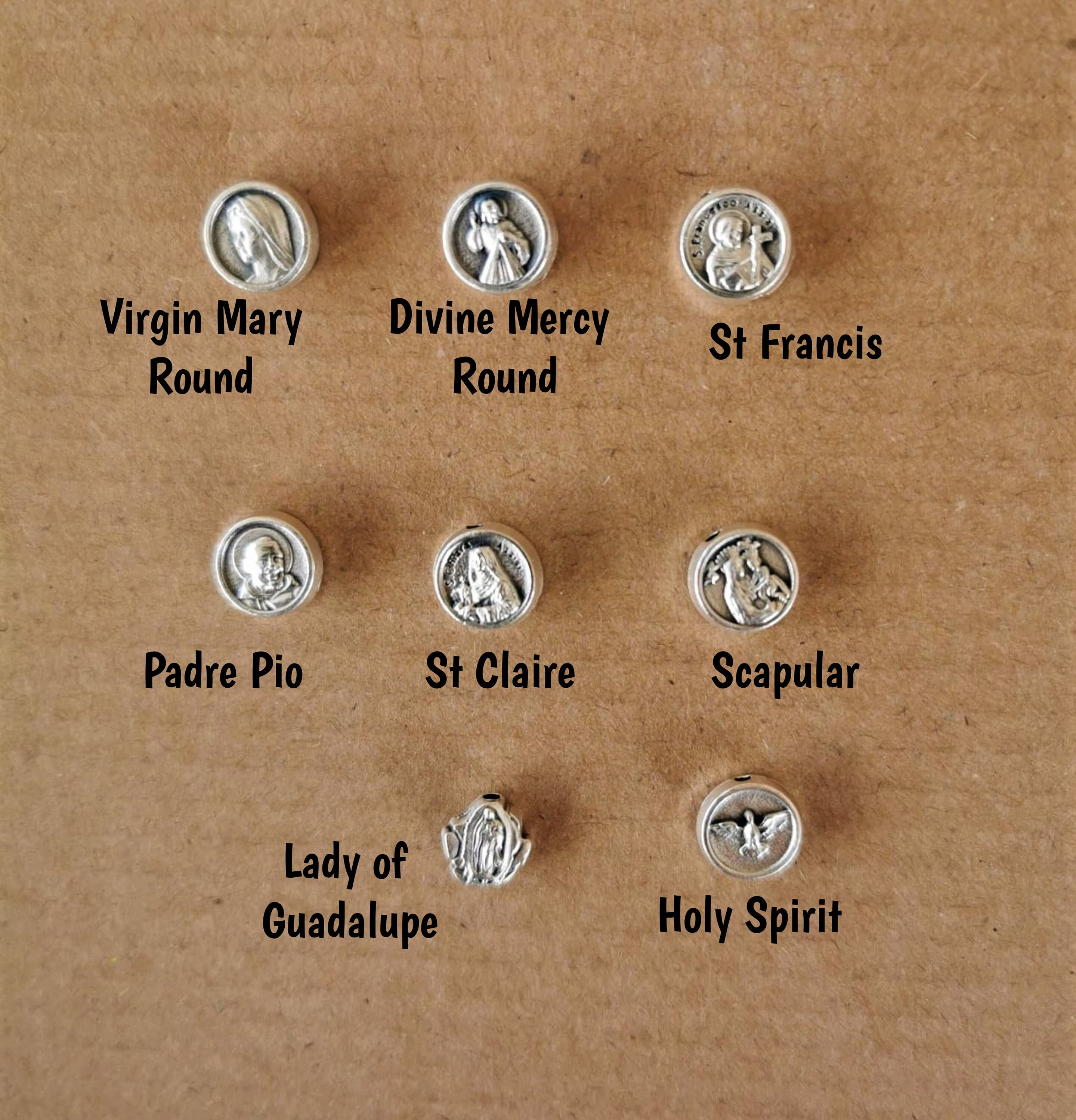 Saint Charm Bracelet Catholic Gifts for Adults and Kids Etsy