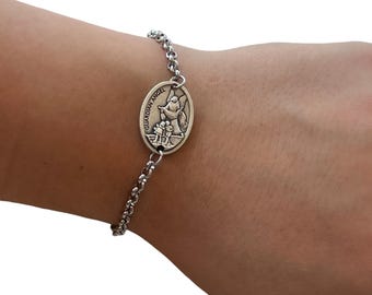 Armband med skyddsängelkedja