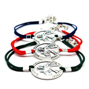 Divine Mercy Jesus I Trust In You Simple Catholic Bracelet