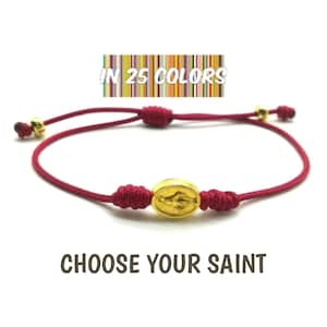 Miraculous Medaille einfaches Armband, Jungfrau Maria Armband, Silber Gold Miraculous Medaille, minimalistischer Schmuck, katholisches Armband, Heiliges Armband