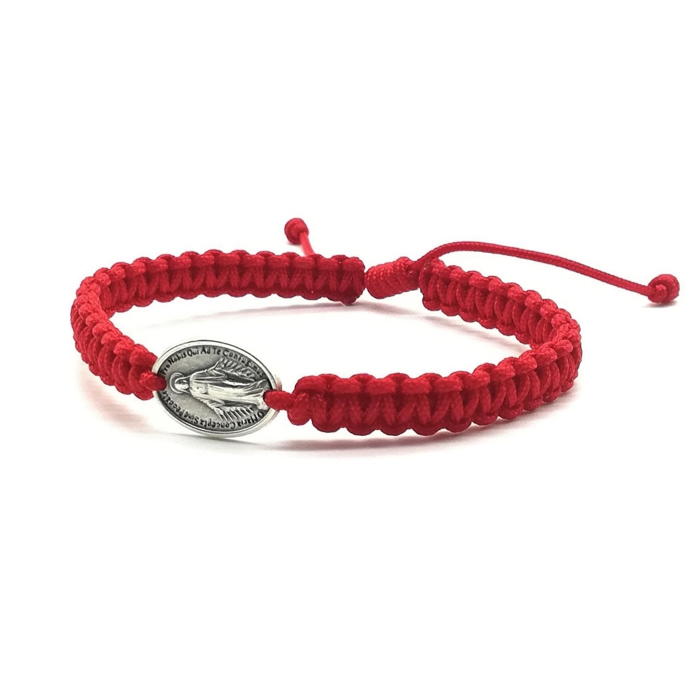 Miraculous medal bracelet for men women or kids, catholic jewelry, protection bracelet, christian gift, Virgin Mary bracelet, St Mary charm