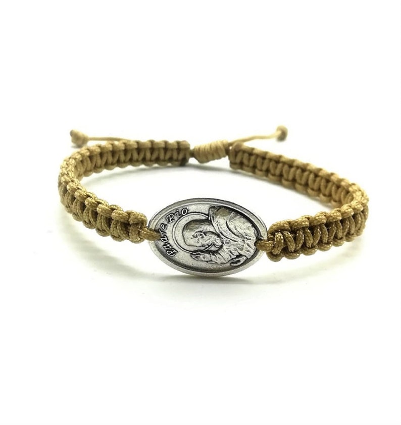 Patron Saint Medal Bracelet Catholic Bracelet Saint Etsy