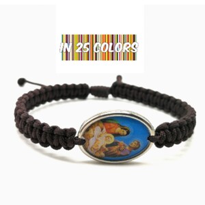 Heilige Familie Medaille Armband Katholieke Gift