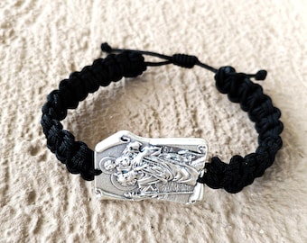 Saint St Christopher Medal Bracelet