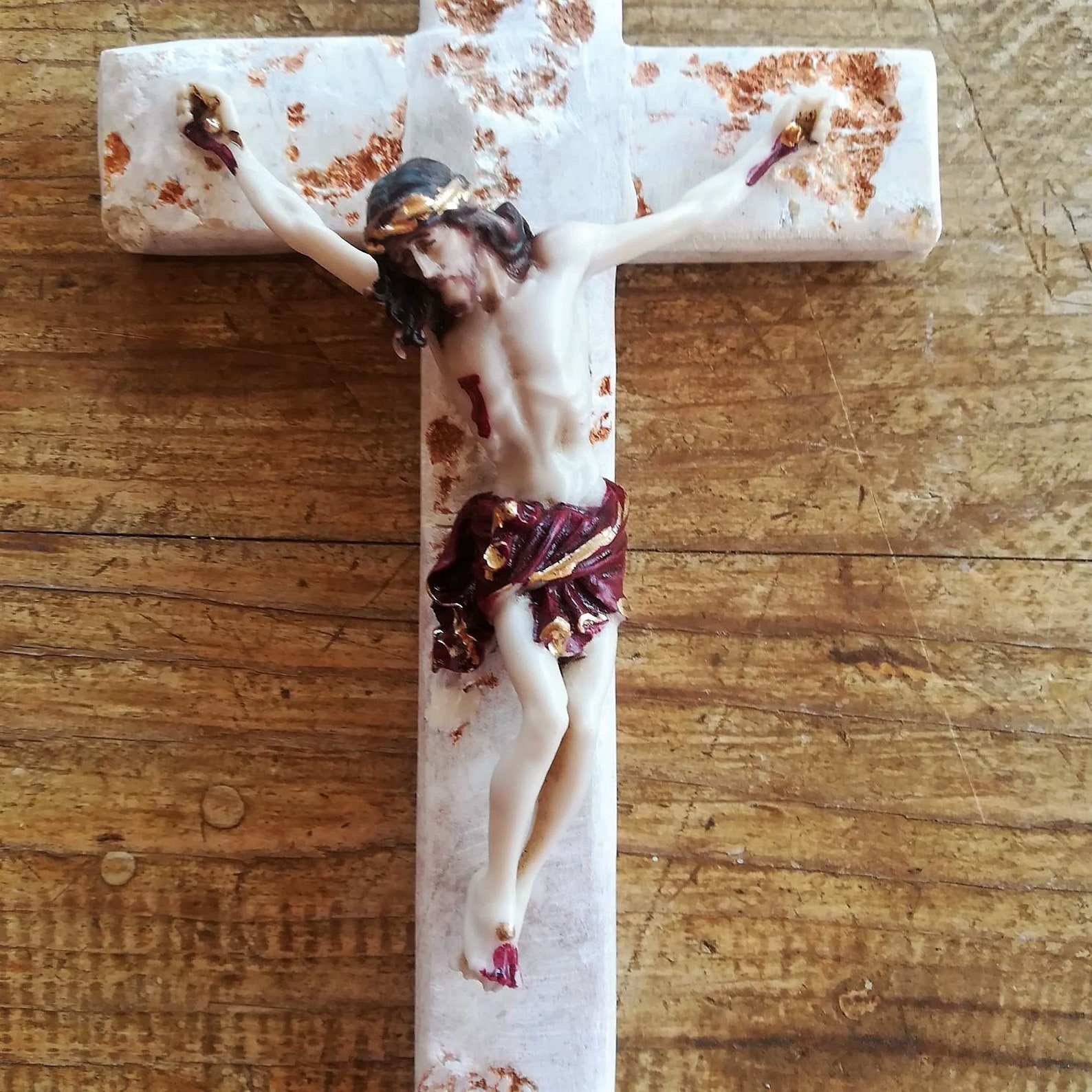 Handmade Wall Stone Cross 12 Medjugorje stone catholic Etsy