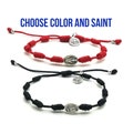 Knotted Cord Rosary Bracelet, Catholic Bracelet, St Benedict, St Michael, Miraculous Medal, Saint Bracelet, Men Women Kids Prayer Bracelet product logo