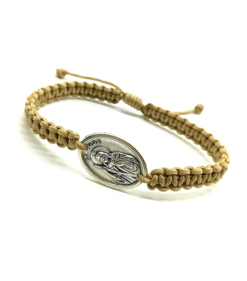 St Jude bracelet Saint Judas Thaddeus San Judas bracelet Etsy