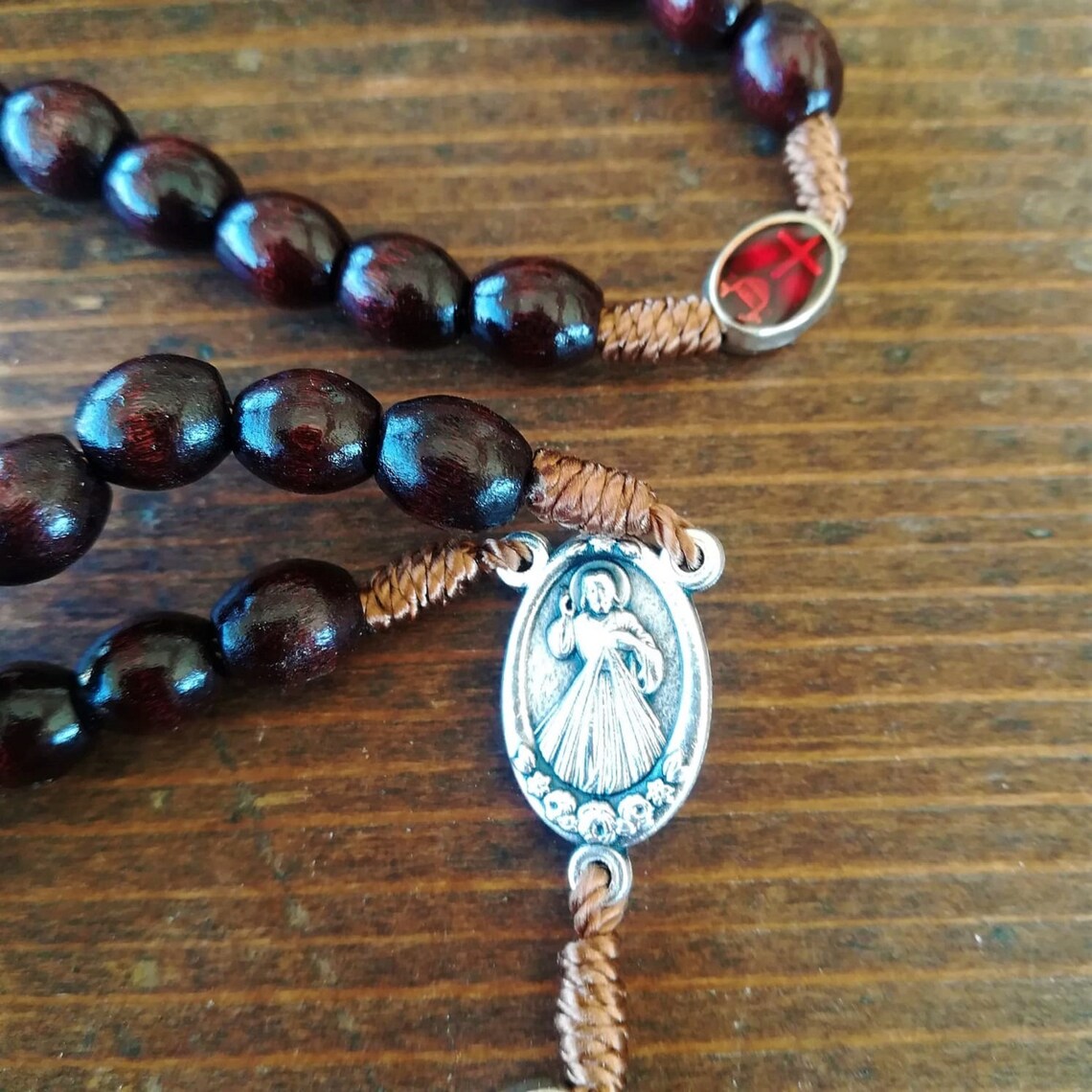 Wooden Rosary Catholic Rosary Beads Mens Rosary Womens - Etsy