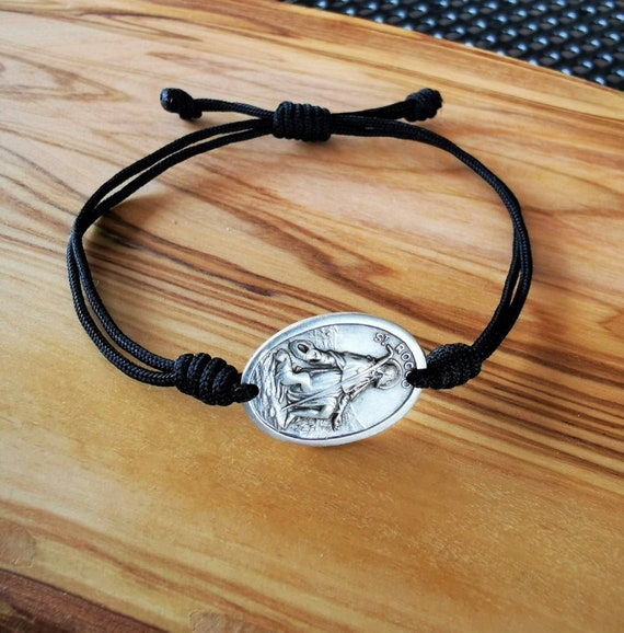Saint Roch Medal Necklace. St Roch Necklace. Saint Rocco Catholic Saint Roch Medal Necklace. St Roch Necklace. Saint Rocco Catholic