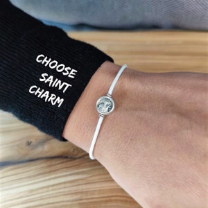 Saint Bracelet, blessed mother medal, St Michael bracelet, catholic girls, catholic boys, St Gerard, catholic bracelet, St Anthony, scapular