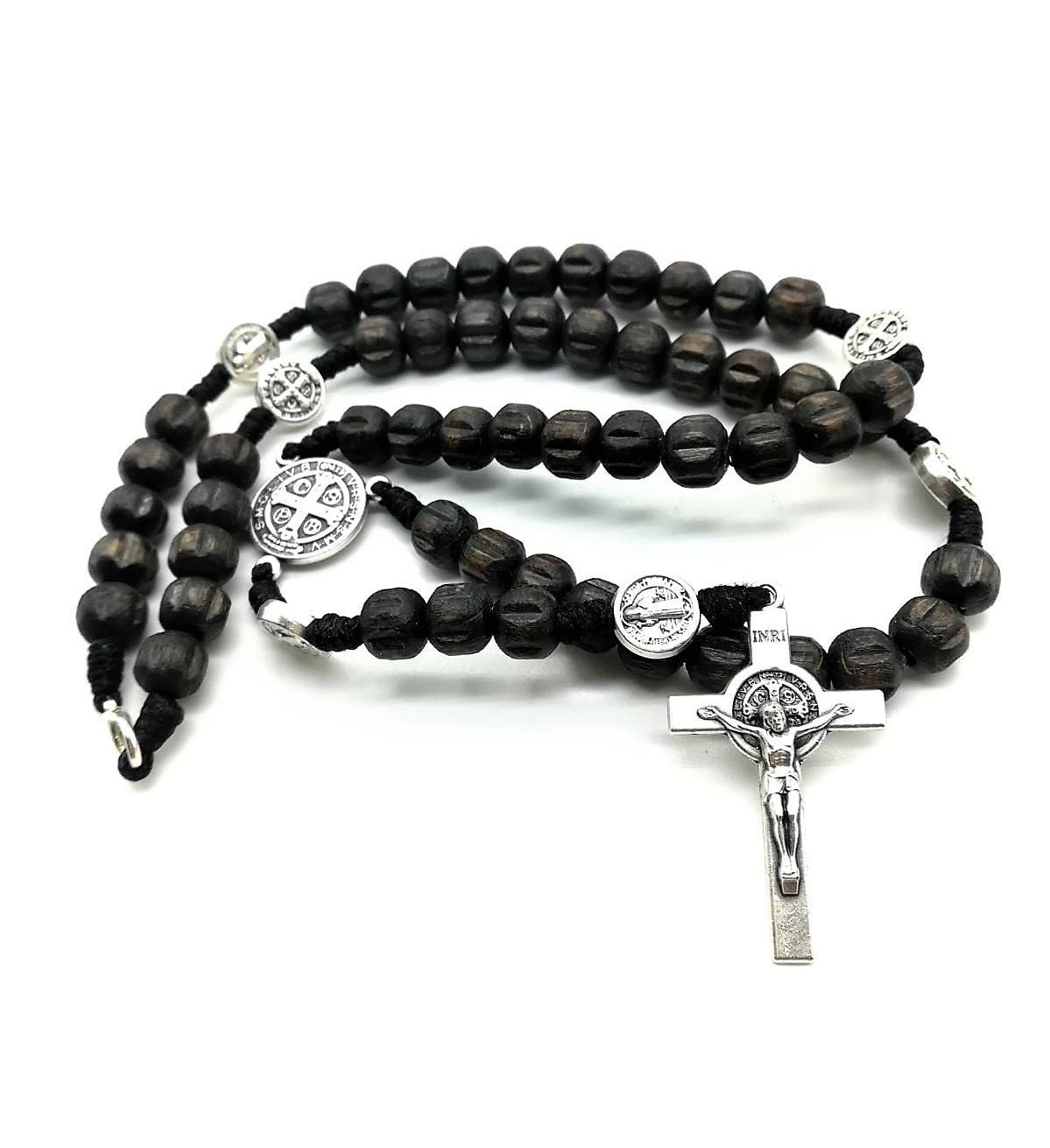 Catholic Rosary for Men Black Rosary St 