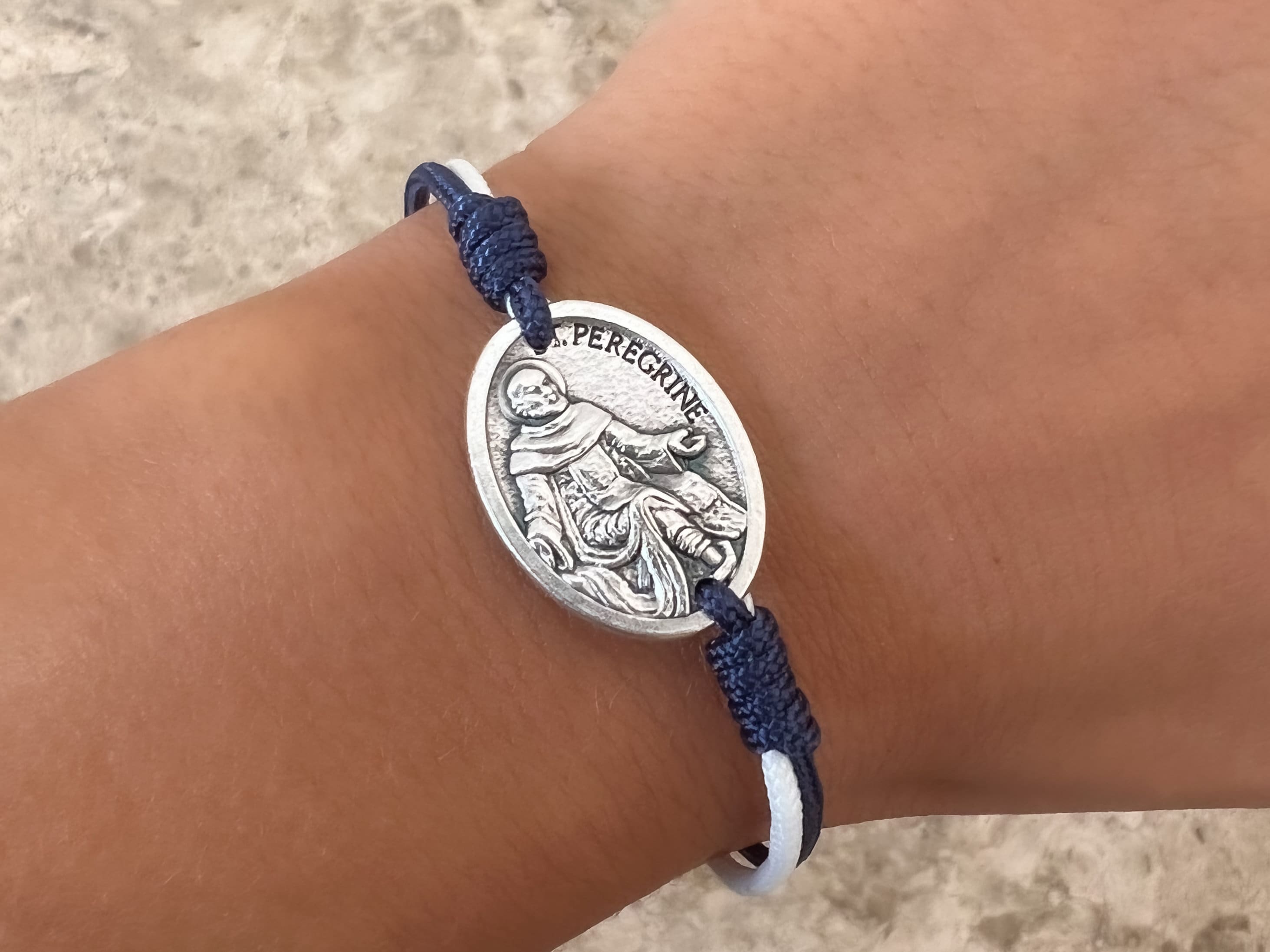 Blessed st peregrine bracelet deals