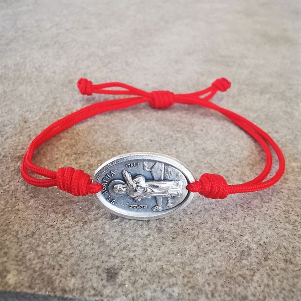 Patron Saint of Nurses Bracelet Etsy