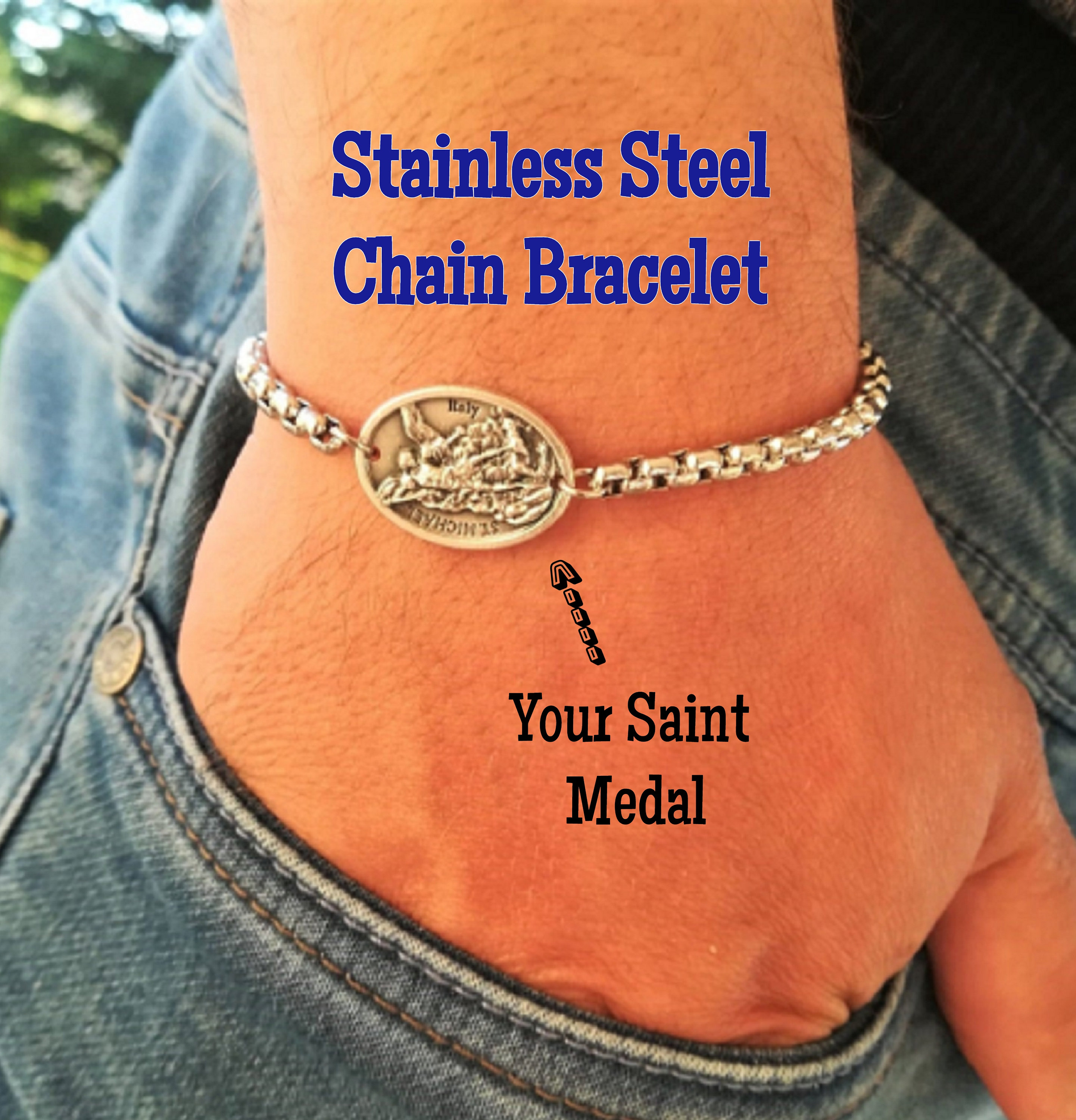 Catholic Medals Lot 10 CATHOLIC CHARMS Patron Saint Medals Etsy