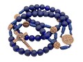 Saint Benedict Rosary Bronze Cross Pendant Medals, Mat Pearl Prayer Beads, Religious Gift For Men Women, Catholic Jewelry, Colorful Chaplet product logo