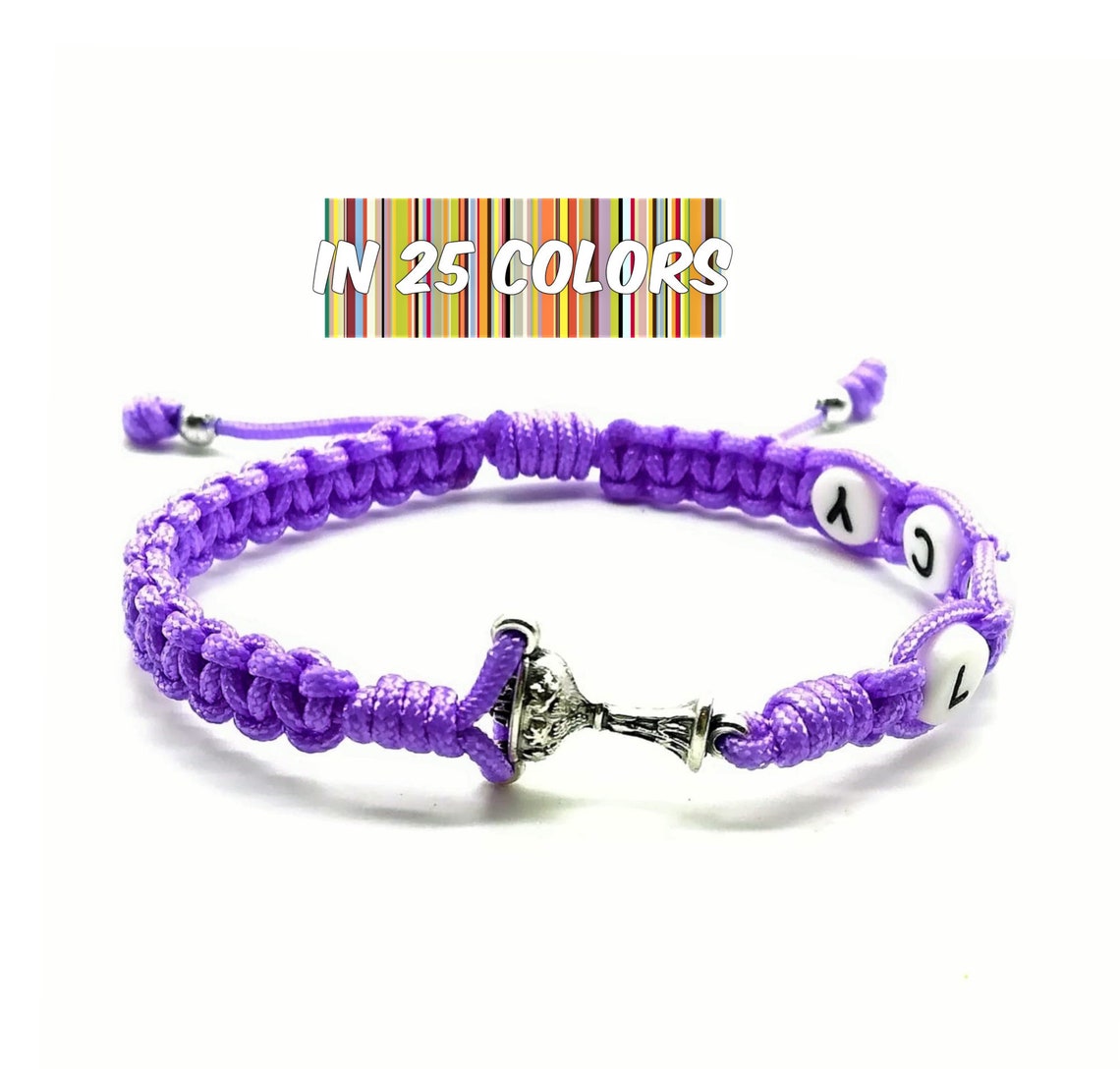 Girls First Communion Gift 1st Communion Bracelet Etsy