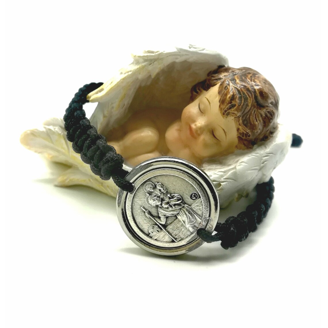 St Christopher Bracelet Large Saint Christopher Medal Best