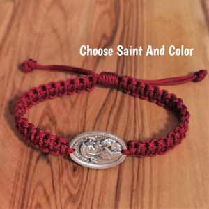 Our Lady Of Perpetual Help Bracelet, Virgin Mary Medal, Christian Bracelet, Catholic Charm, Religious Jewelry, Blessed Bracelet Medjugorje