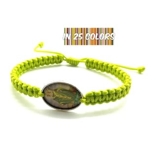 St Patrick Bracelet, St Patricks Day Gift, Irish Blessing, Saint Patrick Icon, Ireland Gifts, Christian Jewelry, Patron Saint of Ireland