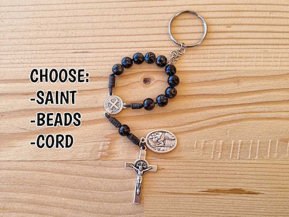 Catholic keychains best sale