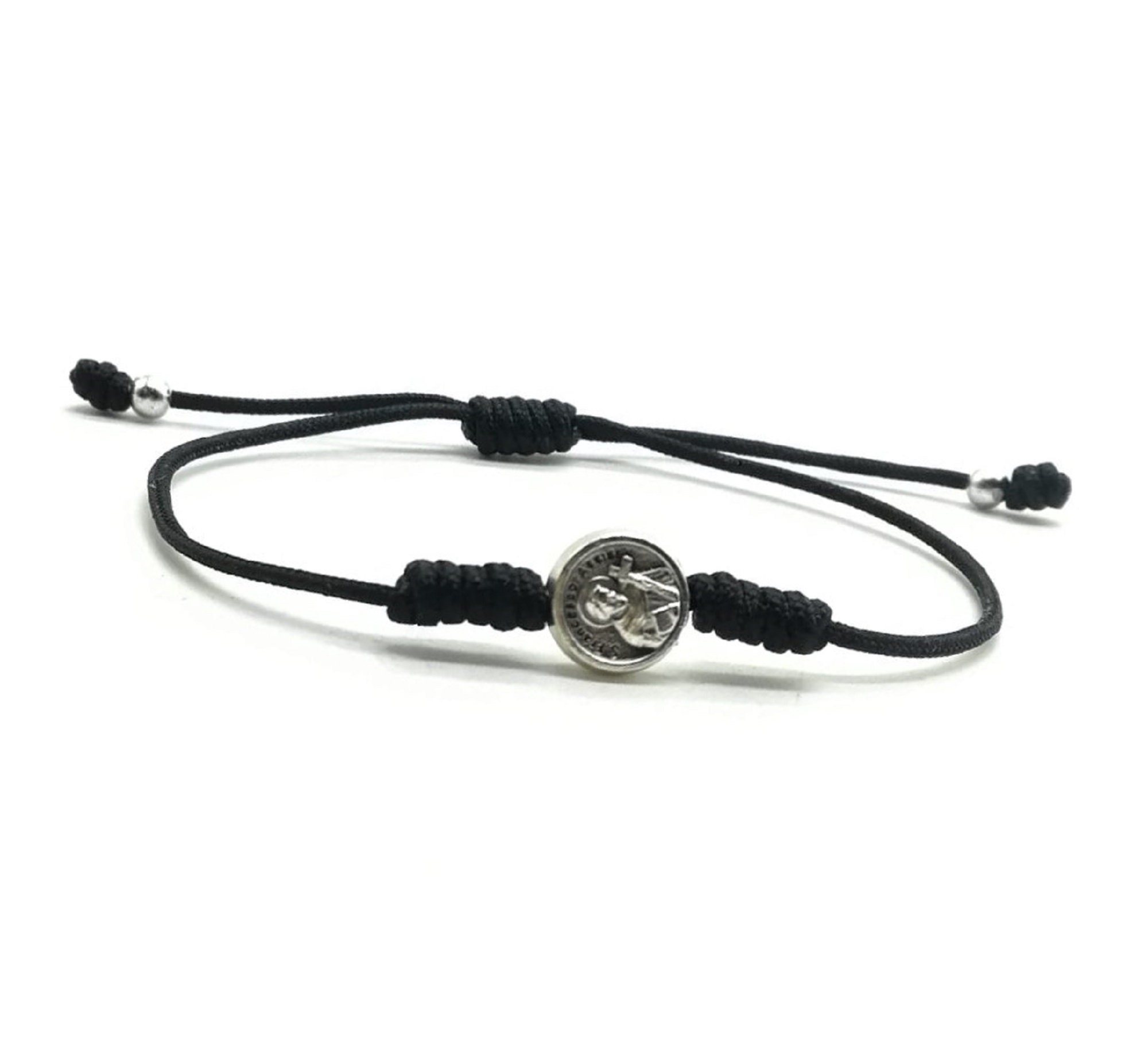 Simple Saint Bracelet Catholic Cord Bracelet St Francis St Etsy