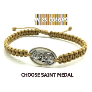 St Jude bracelet, Saint Judas Thaddeus, San Judas bracelet, protection bracelet, patron saint, Religious bracelet, San Judas Tadeo