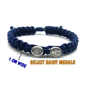 Religious Bracelet For Men Women, Catholic Saints Bracelet, Bracelet With Charms, Catholic Protection, Birthday Gift For Boys Girls