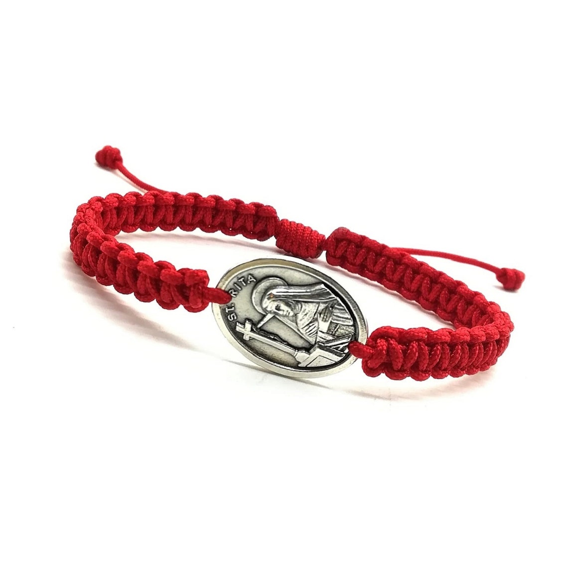 St Rita Medal Bracelet Patron Saint Marital Problems Etsy