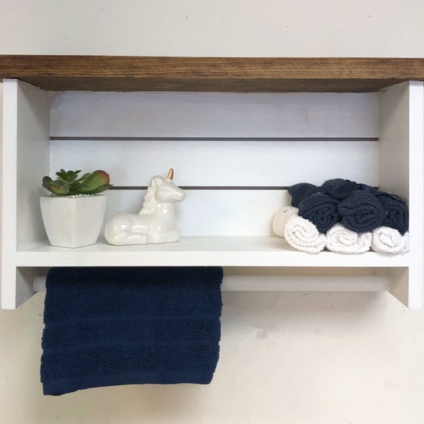 Bathroom Shelf Etsy