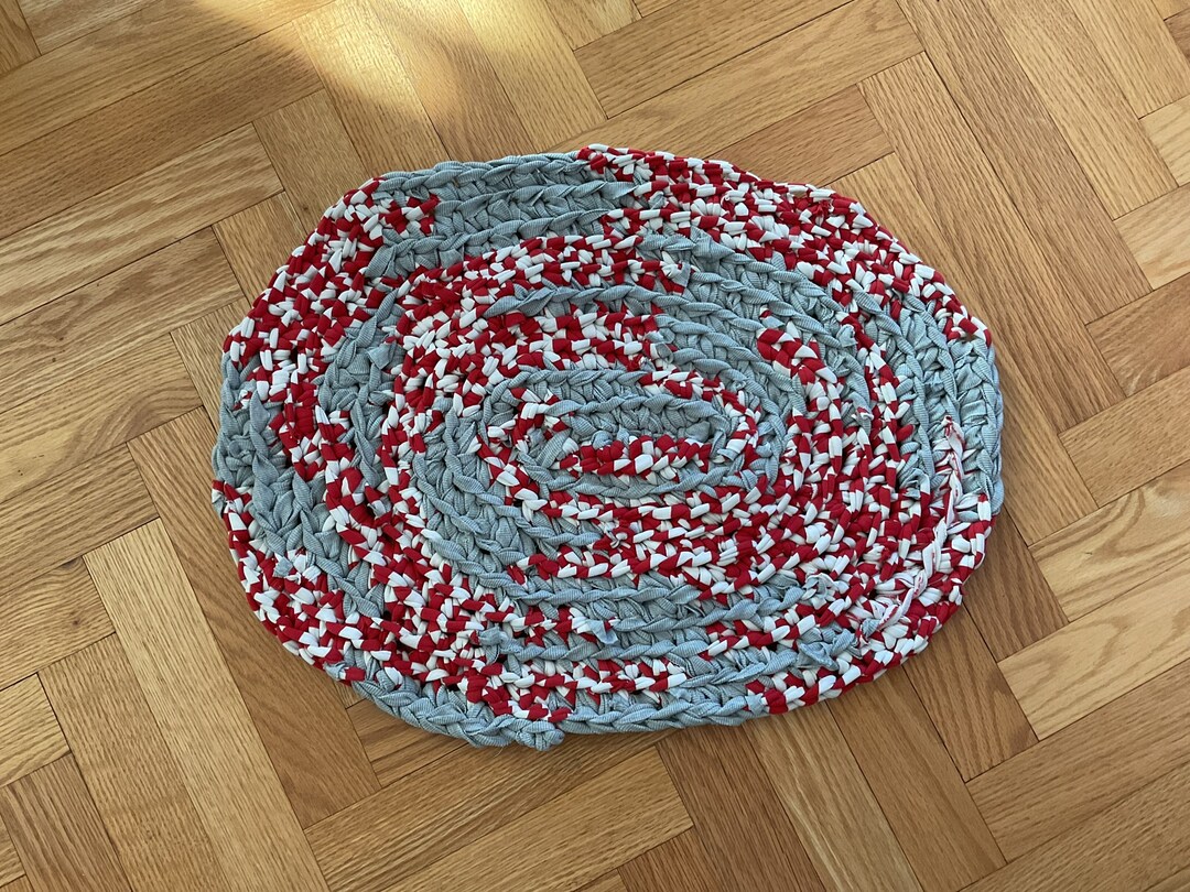 Upcycled Rag Upcycled Cotton Rag Rug - Etsy