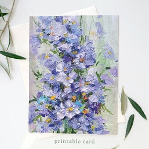 Arte Primavera, Flores Miosótis, Baixar, Cartões para impressão, Cartões de felicitações para o dia das mães, Buquê de primavera, Flores silvestres, Decoração de parede moderna