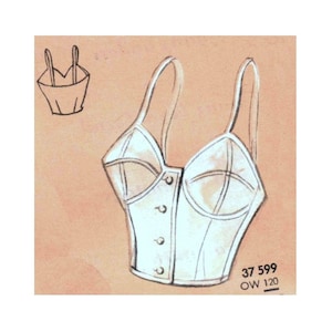 PDF Sewing Pattern Chelsea Bra Sizes DD GG Full-cup Underwired Darted Bra  Instant Download -  Hong Kong