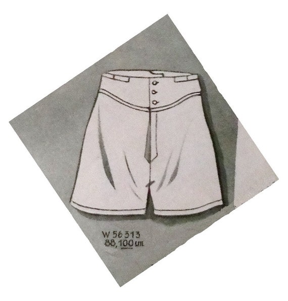 Menswear Vintage 88cm/34, 94cm/37 or 100cm/39 Waist Size 1930s