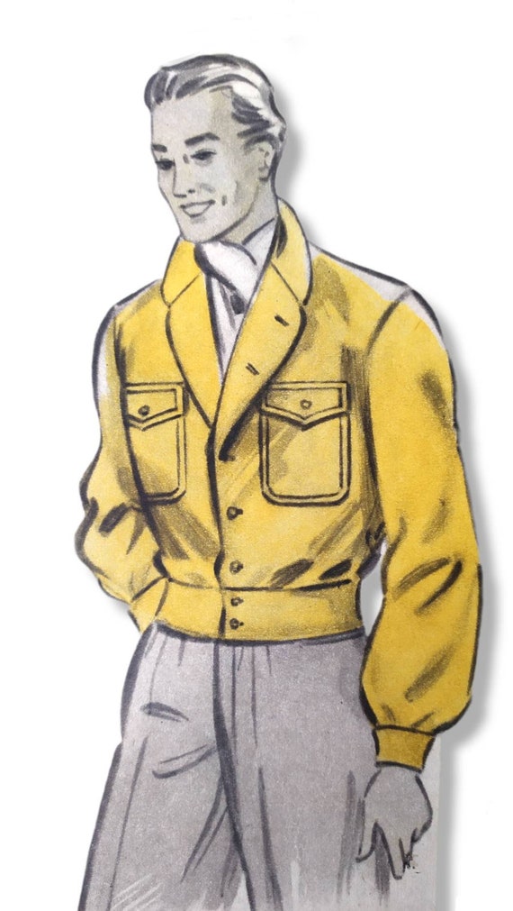 1950's Vintage Band Jacket Size M-L mens 