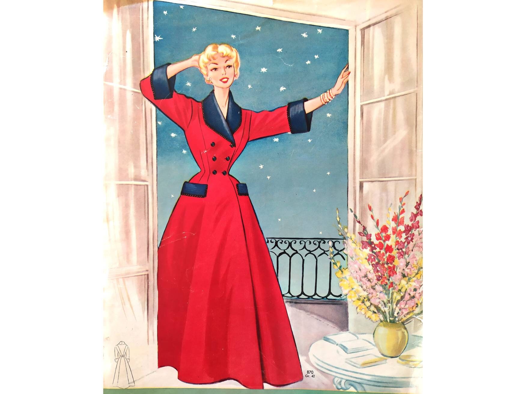 1950s dressing gown deals
