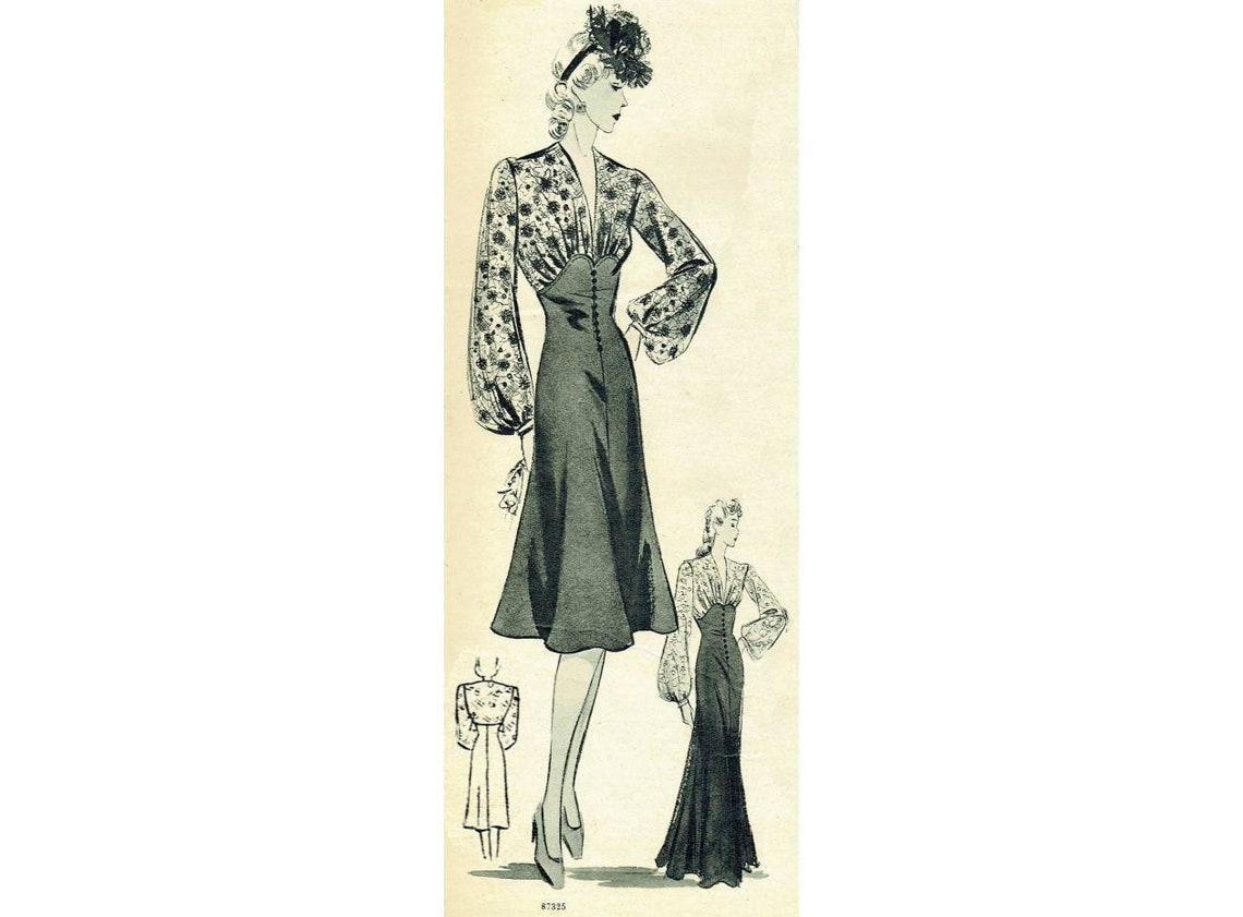 Vintage Art Top-Bust 36 to 40