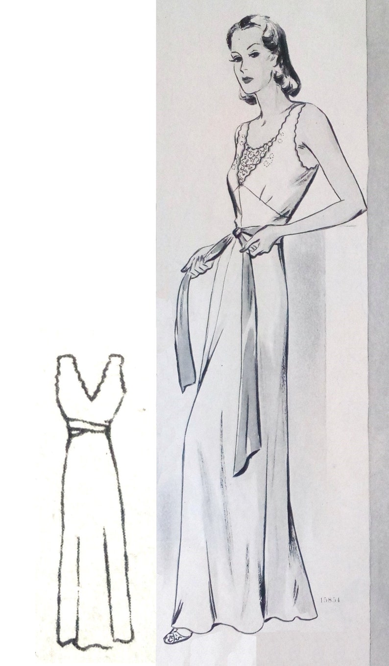 Vintage Dress-Bust 38