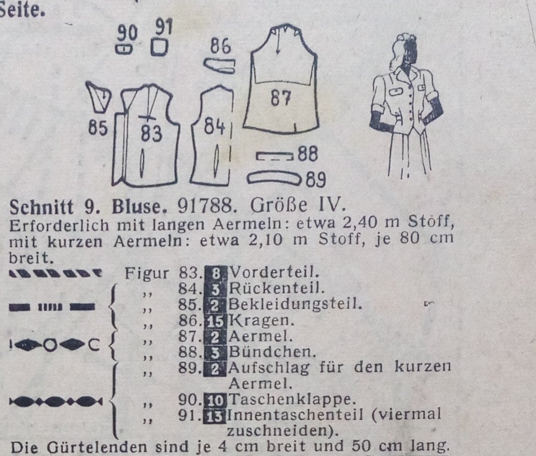 Vintage Shirt-Bust 42