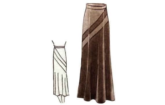 1930s flared skirt sales