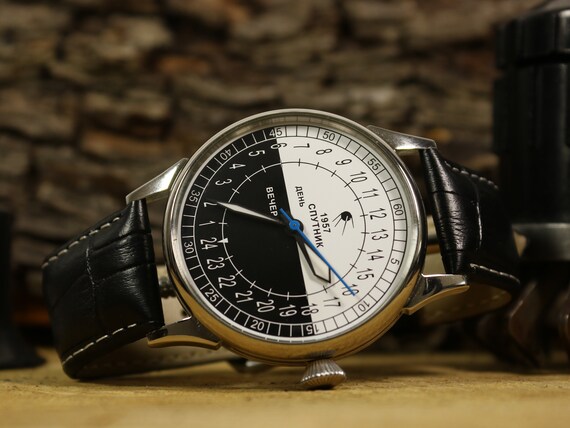 Orologio URSS orologio Raketa 24 ore orologio Sputnik | Etsy Italia