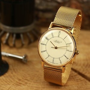 Soviet watch, Vympel watch, classic watch, original watch, mens vintage watch, USSR antique watch