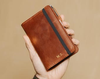 Moleskine Cahier Leather Journal Cover Pocket Size, Notebook Protector, Travel Journal Sleeve, Back to school