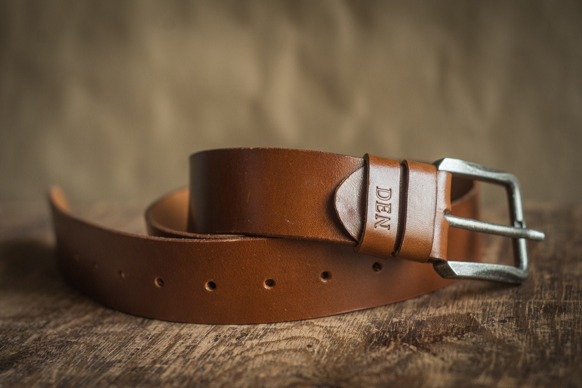 cognac shoes and belt
