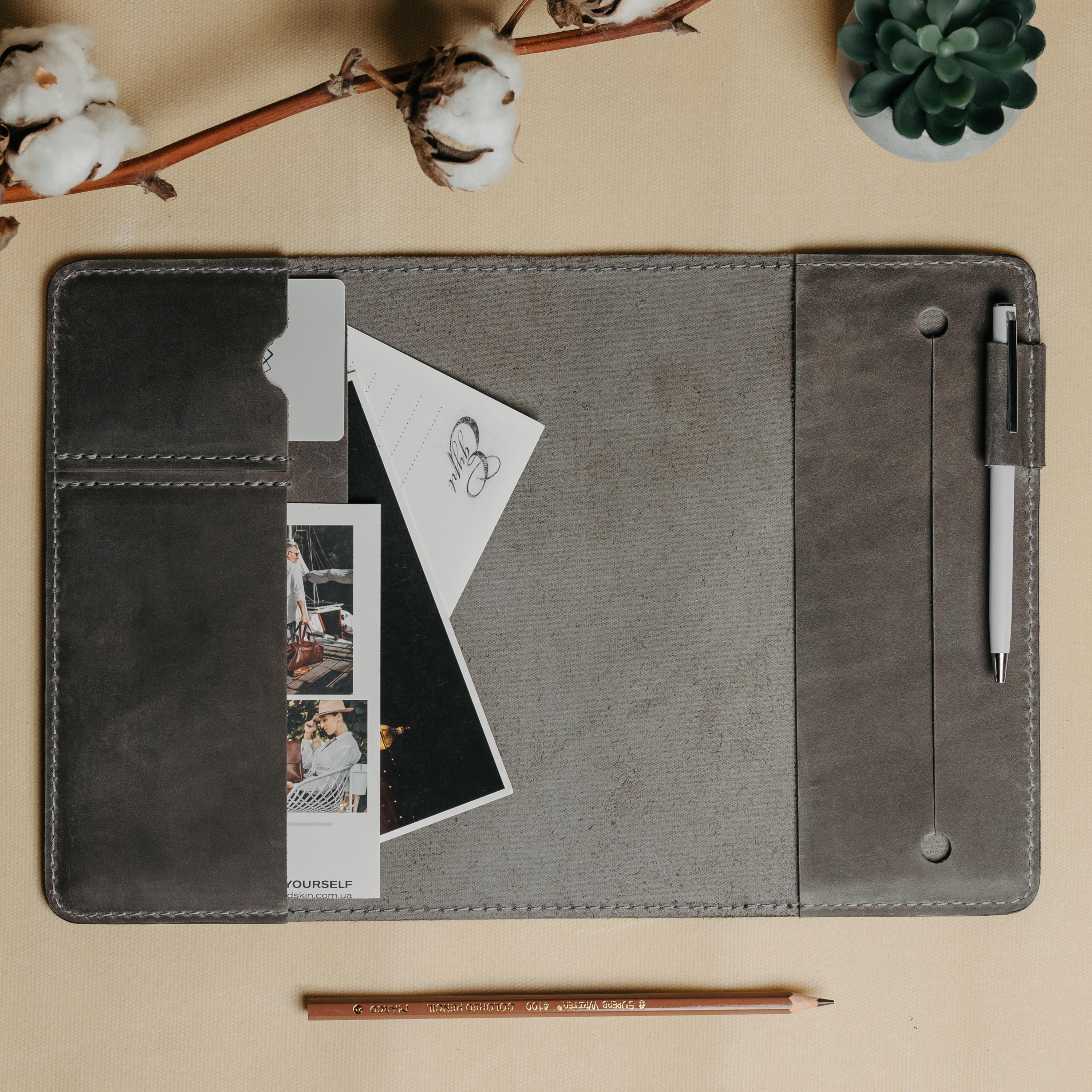 お客様✨オーダーページ✨⑨ Custom Leather Notebook Cover A5 B5, Personalized Journal Cover