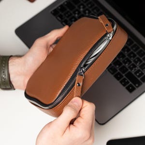 Bolsa de almacenamiento de carga para computadora portátil personalizada, estuche de viaje, bolsa para accesorios electrónicos, bolsa para cable portátil, regalo para ella, regalo de cumpleaños para ella